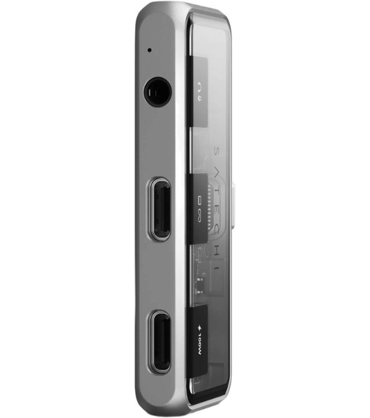 USB-концентратор Satechi ST-HXRAJM, USB Type-C, USB Type-C/Mini jack, USB Type-C