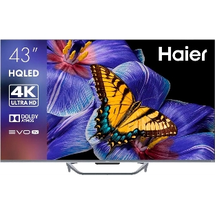 Телевизор Haier 43' S4 серебристый DLED UHD 60Hz Smart TV 2GB/16GB