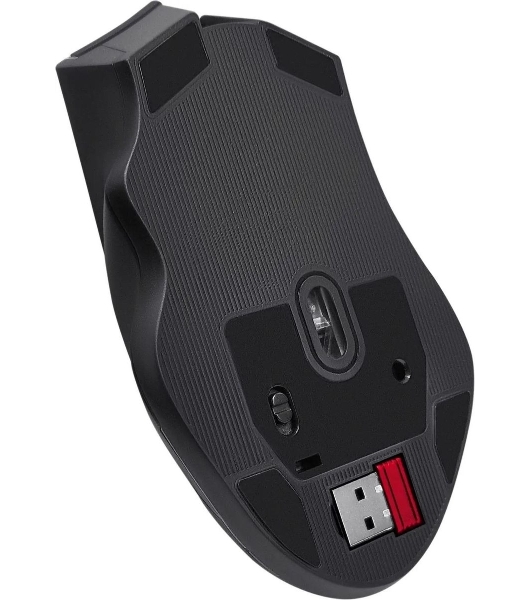 Мышь беспроводная Defender Kronos GM-695 черный, 1600 dpi, радиоканал, USB, кнопки - 7