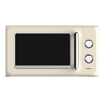 Микроволновая печь Centek SOLO CT-1553 слоновая кость, 20 л, 800 Вт, переключатели - поворотный механизм, фото 1