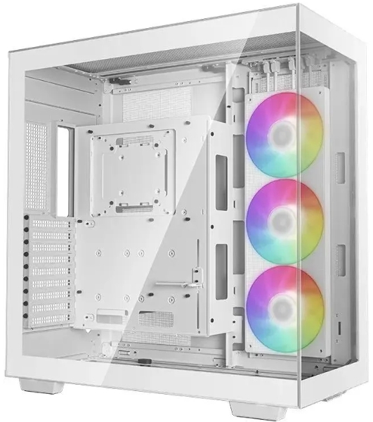 Компьютерный корпус Deepcool CH780 WH белый без БП ATX 2x120мм 1x140мм 2xUSB 3.0 audio bott PSU
