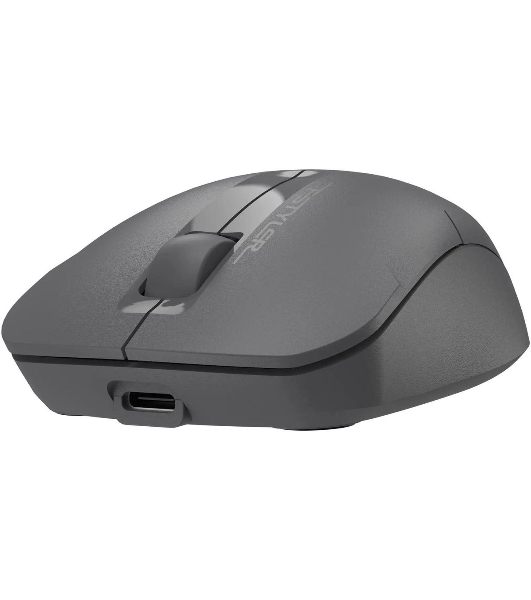 Мышь беспроводная A4Tech Fstyler FG15CS Air2 серый, 1200 dpi, радиоканал, USB, кнопки - 3