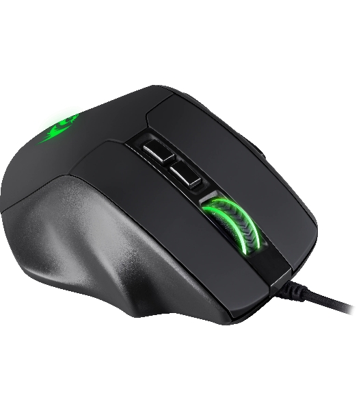 Мышь проводная REDRAGON Aatrox черный, 12400 dpi, USB, кнопки - 15