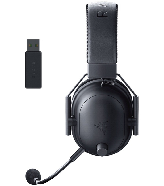 Гарнитура Razer Blackshark V2 Pro (2023) чёрный, беспроводная, Bluetooth, до 70 ч