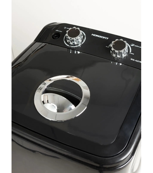 Стиральная машина Horizont WM-4601W серый, загрузка вертикальная 4.6кг, класс: A