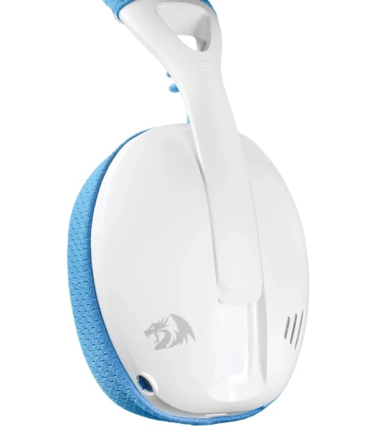 Гарнитура Redragon Ire Pro голубой, беспроводная + проводная, Bluetooth / USB, до 25 ч