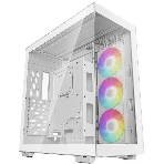 Компьютерный корпус Deepcool CH780 WH белый без БП ATX 2x120мм 1x140мм 2xUSB 3.0 audio bott PSU, фото 1