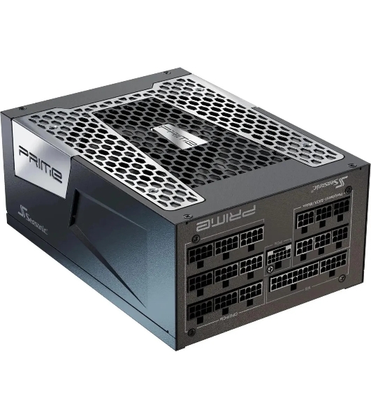 Блок питания Seasonic ATX 1300W PRIME TX-1300 Gen.5 80 PLUS titanium (20+4pin) APFC 135мм fan 18xSATA Cab Manag RTL