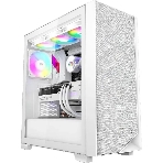 Компьютерный корпус PcCooler C3D510 WH ARGb белый без БП ATX 3x120мм 2xUSB3.0 1xUSB3.1 audio bott PSU, фото4