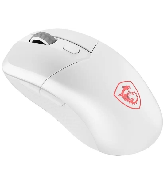 Мышь беспроводная/проводная MSI VERSA 300 белый, 8000 dpi, радиоканал, Bluetooth, USB, кнопки - 6