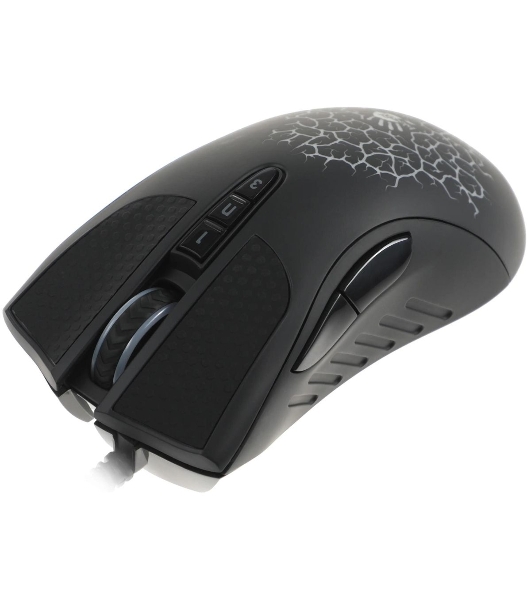 Мышь проводная A4Tech Bloody A90 черный, 6200 dpi, USB, кнопки - 8