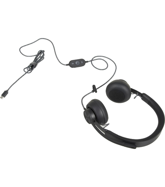Гарнитура Logitech Zone Wired Teams графит, проводная, USB