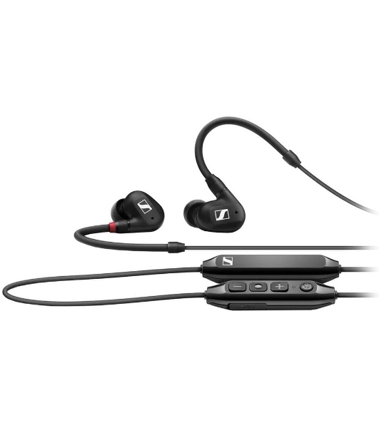 Беспроводные/проводные наушники Sennheiser IE 100 PRO Wireless черный, внутриканальные, Bluetooth + проводной, до 10 ч