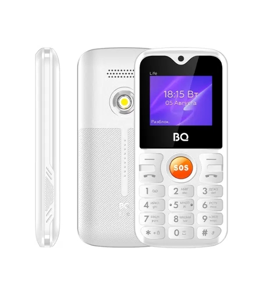 Мобильный телефон BQ 1853 Life белый