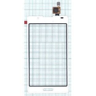 Сенсорное стекло (тачскрин) для LG Optimus L7 II P710, белое