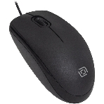 Мышь проводная Oklick 195M черный, 800 dpi, USB, кнопки - 3, фото3