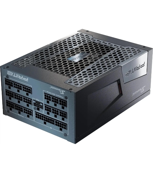 Блок питания Seasonic ATX 1300W PRIME TX-1300 Gen.5 80 PLUS titanium (20+4pin) APFC 135мм fan 18xSATA Cab Manag RTL