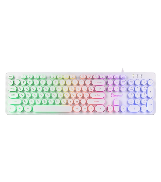 Клавиатура проводная игровая Smartbuy (SBK-329U-W) ONE 329 USB белый