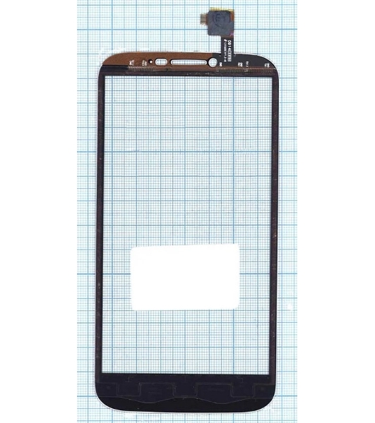 Сенсорное стекло (тачскрин) для Alcatel One Touch Pop C9 7047D, белое
