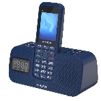 Мобильный телефон Maxvi RT-03 + док-станция, синий, фото 1