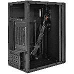 Компьютерный корпус Minitower ExeGate BAA-308U2-UNS400 (mATX, БП UNS400 с вент. 12см, 1хUSB/2хUSB 3.0, HD Audio, черный), фото2
