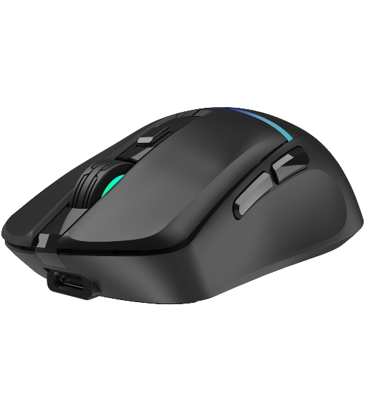 Мышь беспроводная Oklick 775GW черный, 5000 dpi, радиоканал, Bluetooth, USB, кнопки - 6