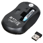 Мышь беспроводная Oklick 605SW черный, 1200 dpi, радиоканал, USB, кнопки - 3, фото3
