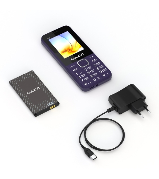 Мобильный телефон Maxvi K29 фиолетовый