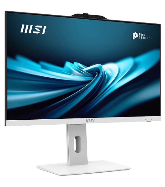 Моноблок MSI Pro AP242P 14M-676XRU 23.8' Full HD i3 14100 (3.5) 16Gb SSD512Gb UHDG 730 без ОС GbitEth WiFi BT 120W клавиатура мышь Cam белый 1920x1080 (9S6-AE0622-1061)