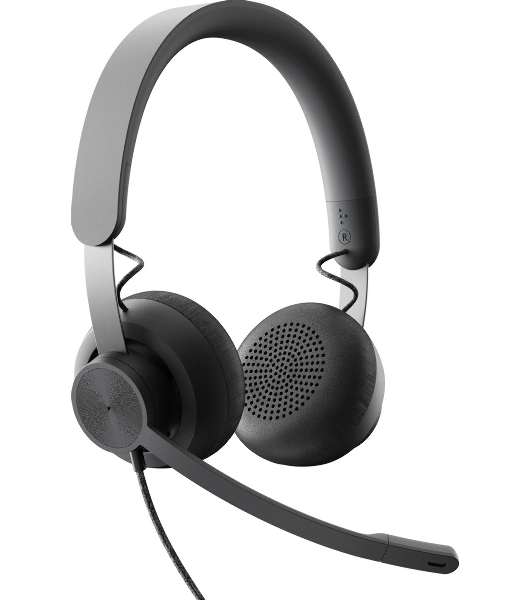 Гарнитура Logitech Zone Wired Teams графит, проводная, USB