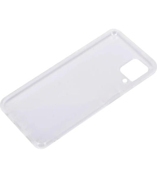 Чехол (клип-кейс) BoraSCO Silicone case для Samsung Galaxy A12/M12 прозрачный