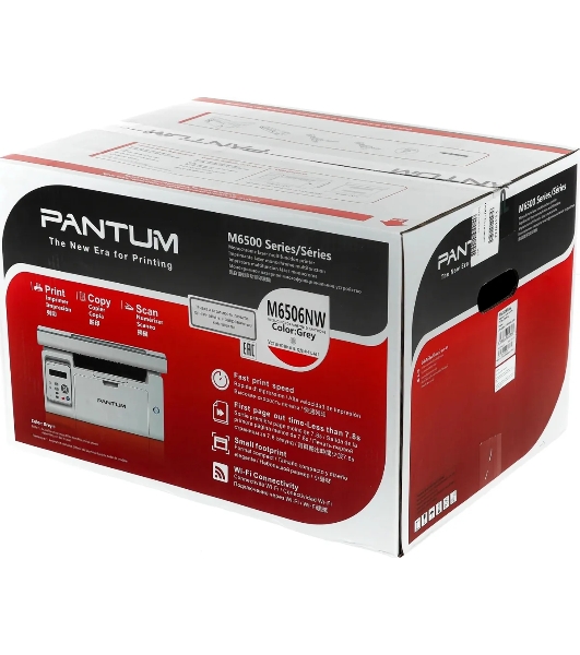 МФУ лазерное Pantum M6506NW, A4, ч/б, печ. до 22 стр/мин., 1200 x 1200 dpi, USB, RJ-45, Wi-Fi