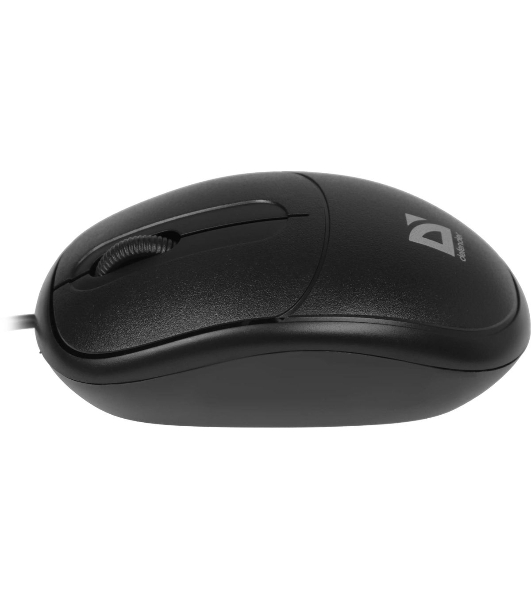 Мышь проводная Defender Datum MS-980 черный, 1000 dpi, USB, кнопки - 3