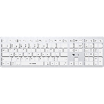 Клавиатура беспроводная A4Tech Fstyler FBX50C, USB, Bluetooth/Радиоканал, белый, фото 1