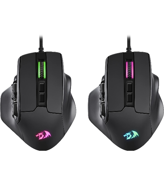 Мышь проводная REDRAGON Aatrox черный, 12400 dpi, USB, кнопки - 15
