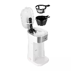 Кофеварка капельная Kitfort КТ-7411 белый/нержавеющая сталь, исп. кофе - молотый, 0.4 л, 450 Вт, фото3