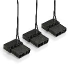 Компьютерный корпус Miditower ExeGate EVO-8243-NPX500 (ATX, БП 500NPX с вент 12 см, 2хUSB+1хUSB 3.0, черный, 3 вент. с RGb подсветкой, боковая панель - закаленное стекло), фото3
