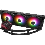 Система жидкостного охлаждения Thermalright Frozen Warframe ULTRA 360 ARGb Soc-AM5/AM4/1151/1200/2066/2011/1700 черный 4-pin 29.6dB Al LCD Ret (F-WFRAME-ULT-360-BL-ARGb), фото7