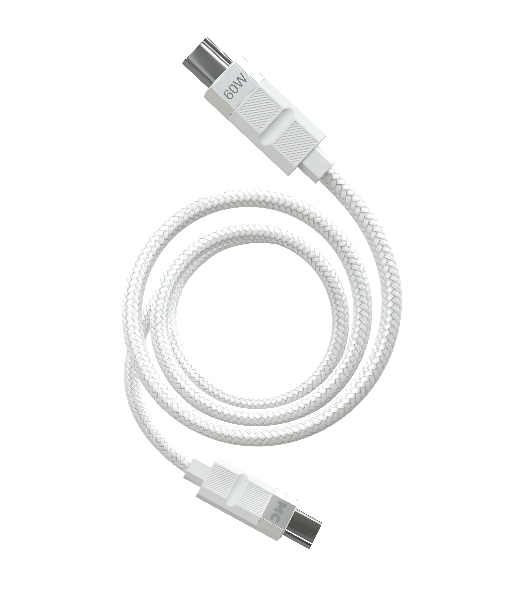 Дата-кабель MORE CHOICE (4620202555007) K87aa 2м USB 3.0A PD60W для Type-C Type-C- 2м, белый
