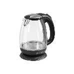 Чайник Energy E-250 (1.7 л) стекло/пластик черный, фото3
