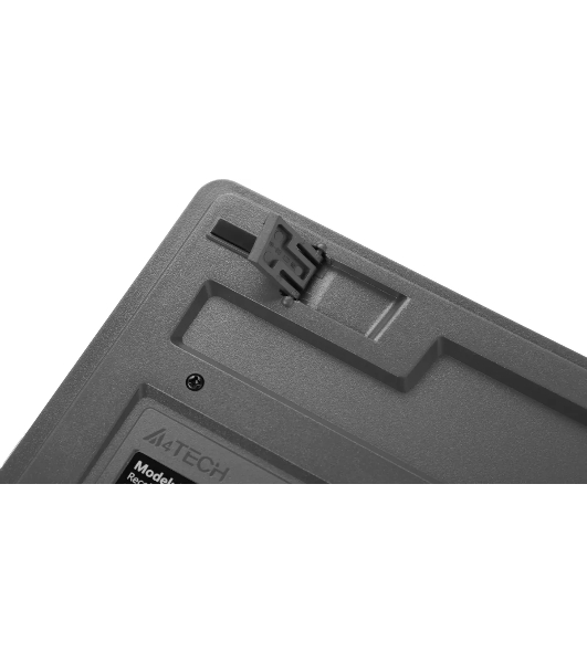 Комплект клавиатура+мышь A4Tech FStyler FG1035 беспроводной, USB, 2000 DPI, чёрный/серый