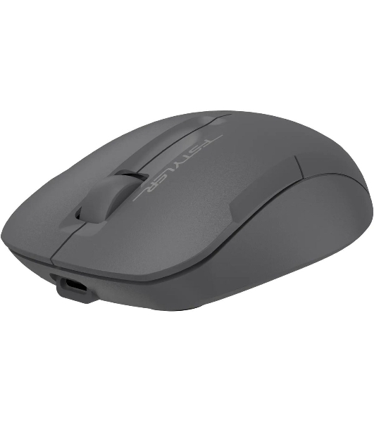 Мышь беспроводная A4Tech Fstyler FG15CS Air2 серый, 1200 dpi, радиоканал, USB, кнопки - 3