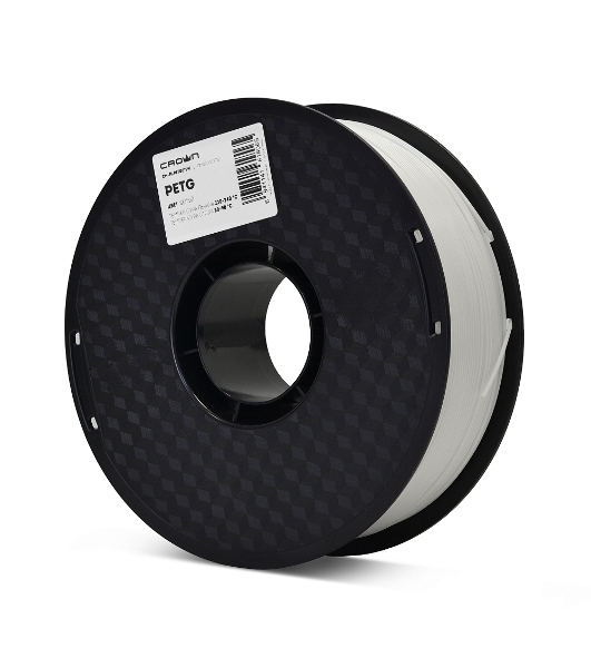 Филамент Crown Micro CM-FILPETG015W PETG 1.75 1кг белый