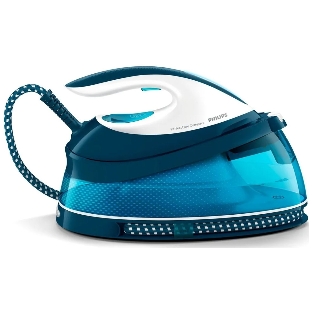 Парогенератор Philips GC7840/20 2400Вт белый/синий