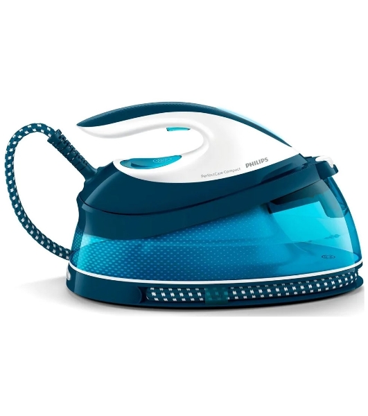 Парогенератор Philips GC7840/20 2400Вт белый/синий