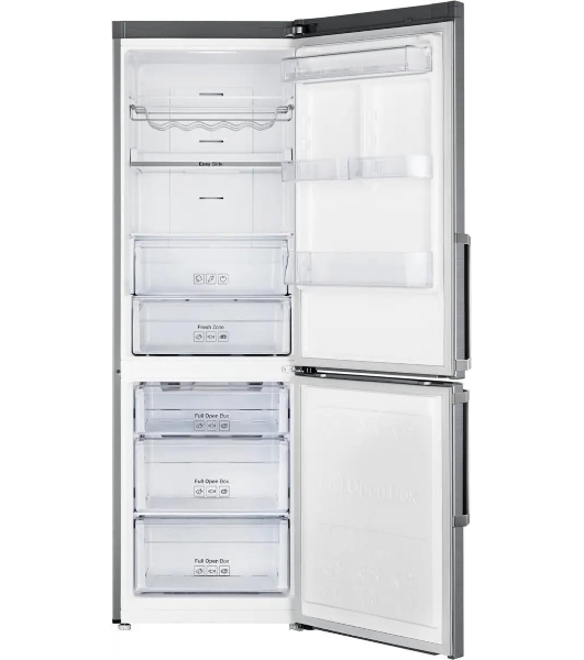 Холодильник Samsung RB33J3515S9/EF серебристый двухкамерный 231/90л морозилка снизу, No Frost