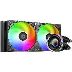 Система жидкостного охлаждения ID-Cooling FX240 INFINITY ARGb черный 120мм алюминий+медь 2000rpm 27.2db 4-pin 300W, фото 1