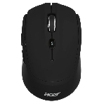 Мышь беспроводная Acer OMR040 черный, 1600 dpi, радиоканал, USB, кнопки - 6, фото 1