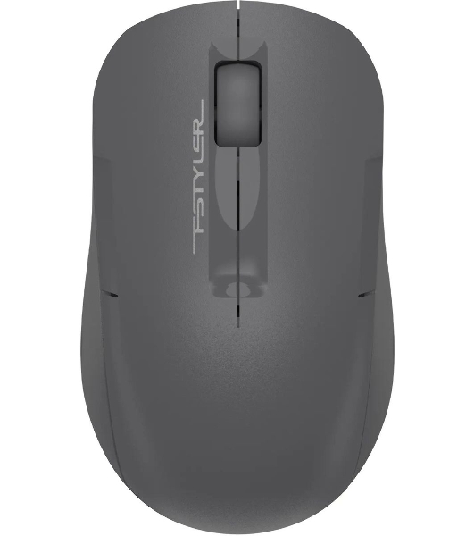 Мышь беспроводная A4Tech Fstyler FG15CS Air2 серый, 1200 dpi, радиоканал, USB, кнопки - 3
