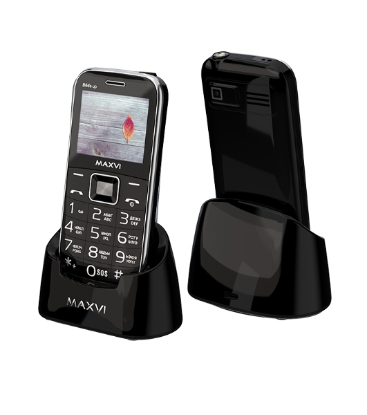 Мобильный телефон Maxvi B6ds up черный
